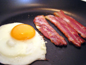 bacon and eggs are quality calories