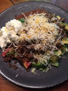 Taco Salad, quick and easy dinner